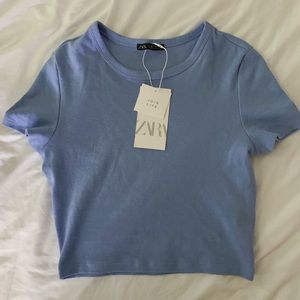 Blue Zara Top